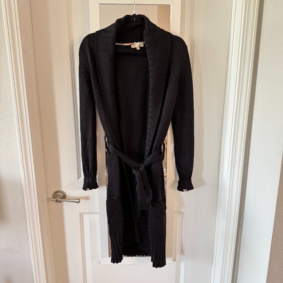 Burberry Black Womens Small Cardigan Sweater Size Small - Picture 1 of 5